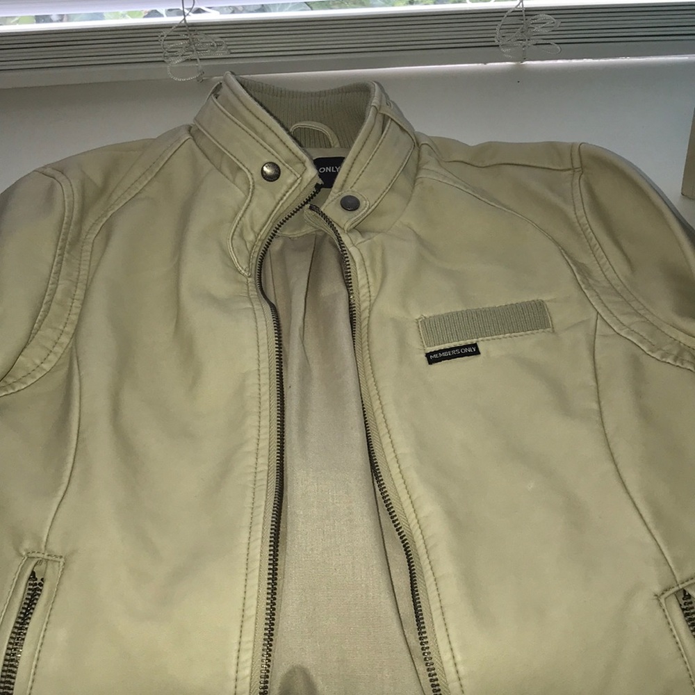 Members only leather jacket